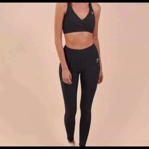 GYMSHARK black dreamy leggings xS